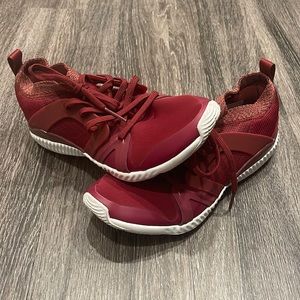 Stella McCartney x Adidas CrazyTrain Pro Sneakers - Noble Maroon ❤️